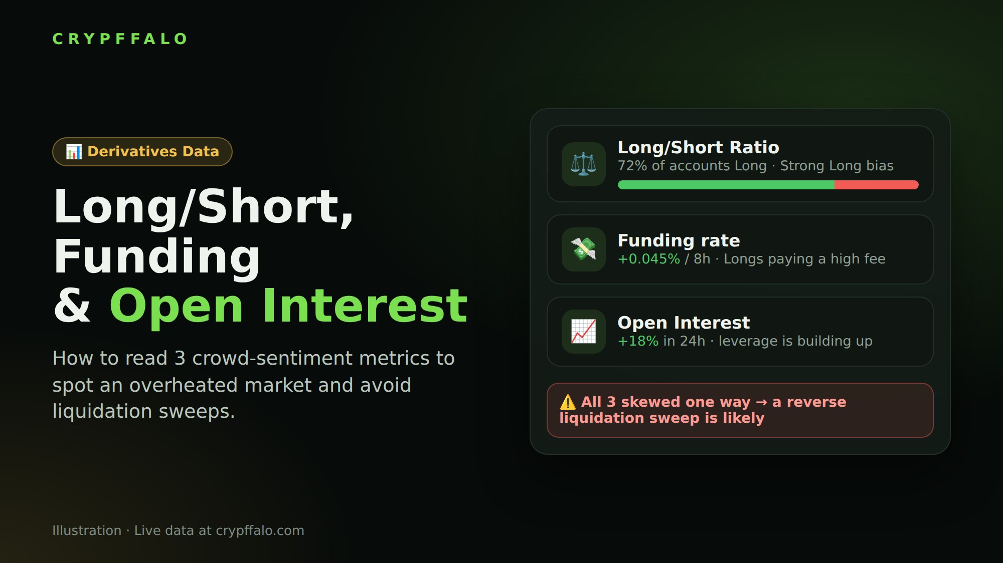 How to Read Long/Short Ratio, Funding Rate and Open Interest